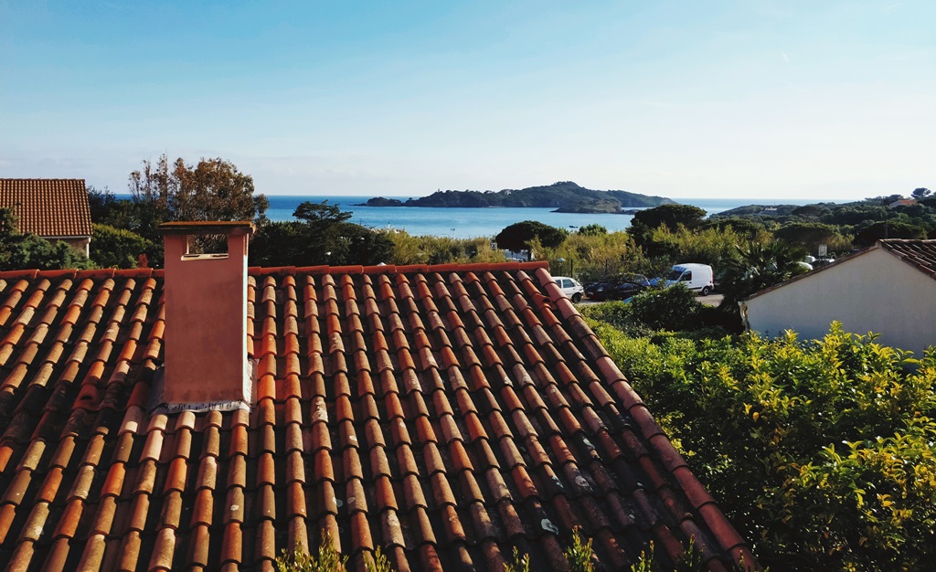 vue mer porquerolles